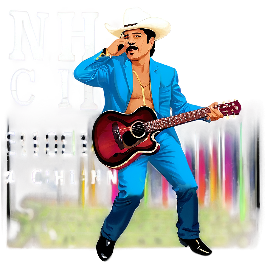 Chalino Sanchez Colorful Illustration Png 06212024