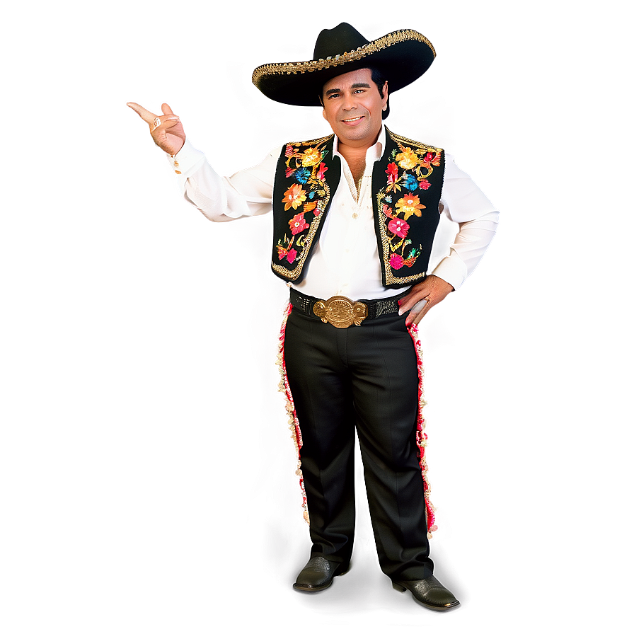 Chalino Sanchez Mariachi Outfit Png 06212024