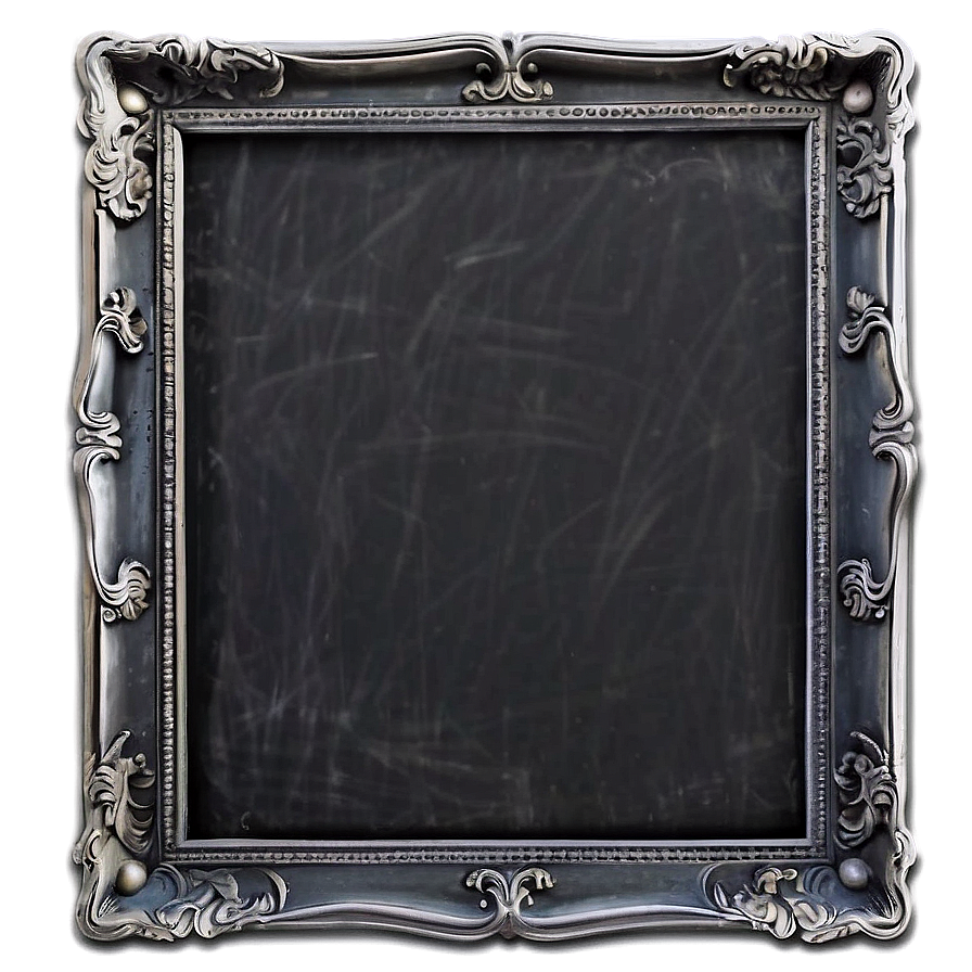 Chalkboard Picture Frame Png Thy