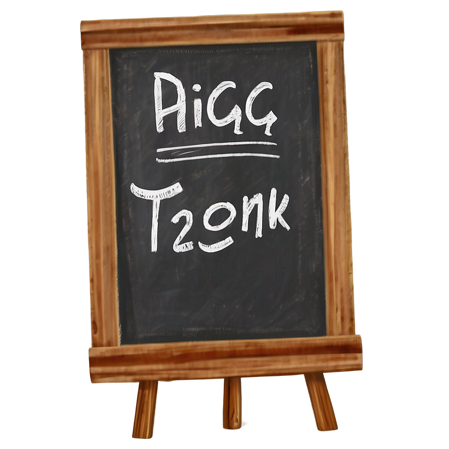 Chalkboard Style 123 Png Qxi