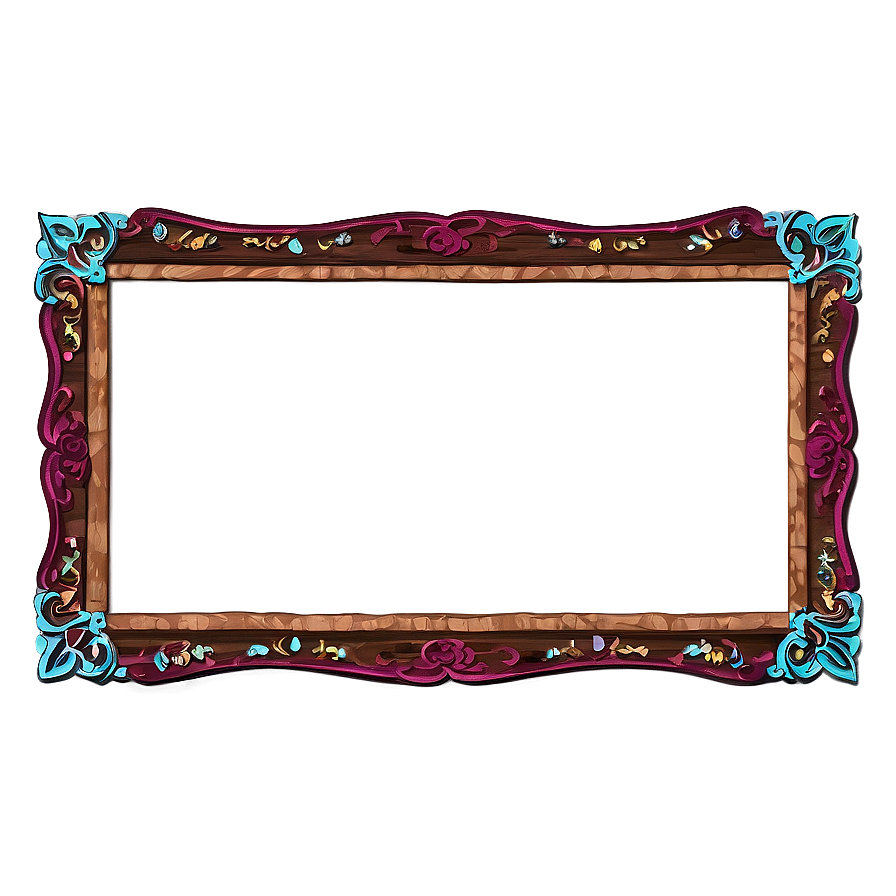 Chalkboard Wedding Frame Png 12