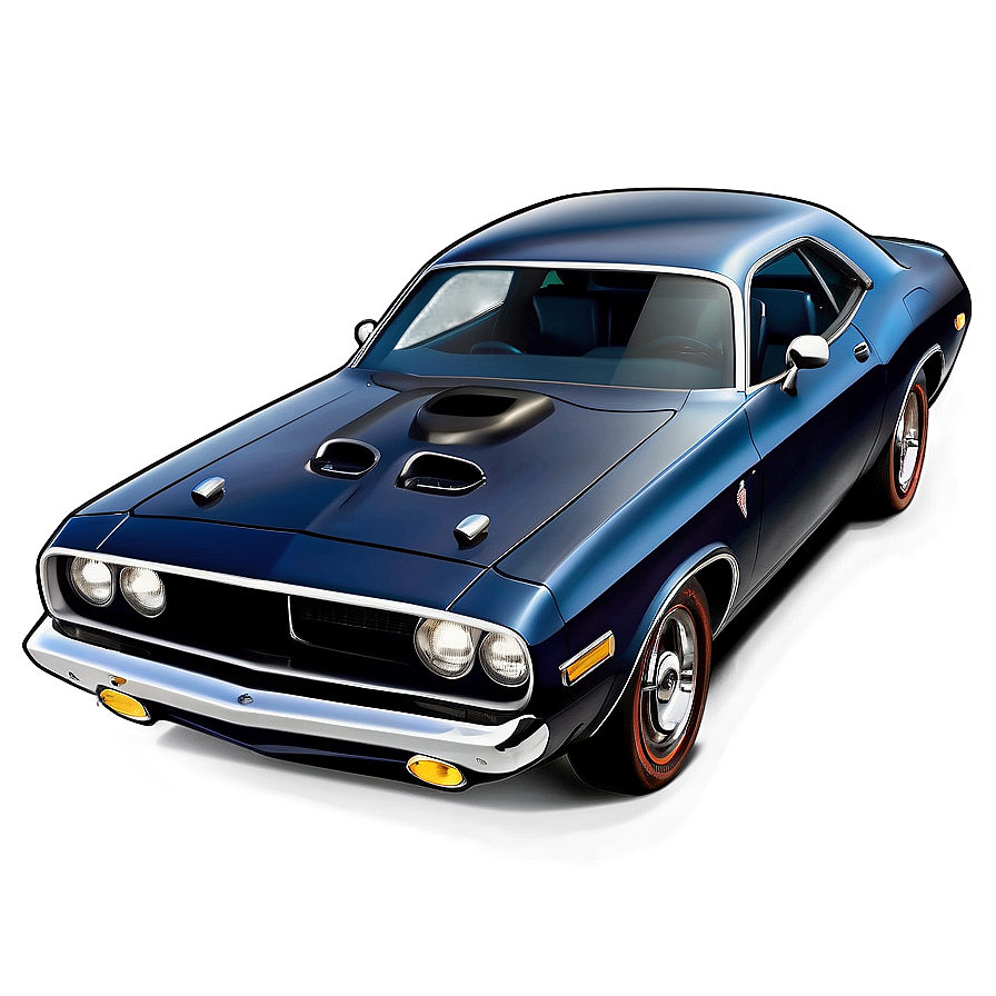 Challenger Antique Car Png Ivm69