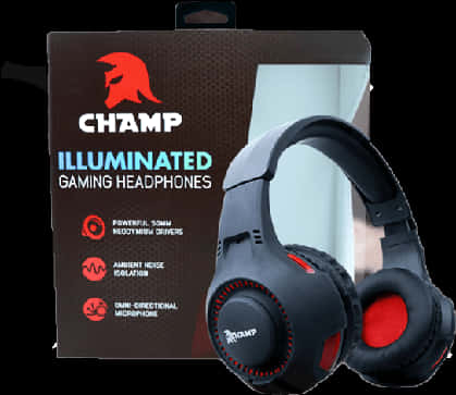 Champ Illuminated Gaming Headphones