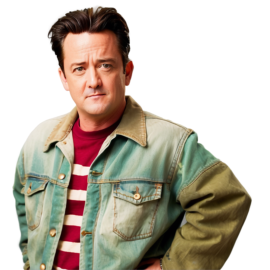 Chandler Bing 90s Style Png 7