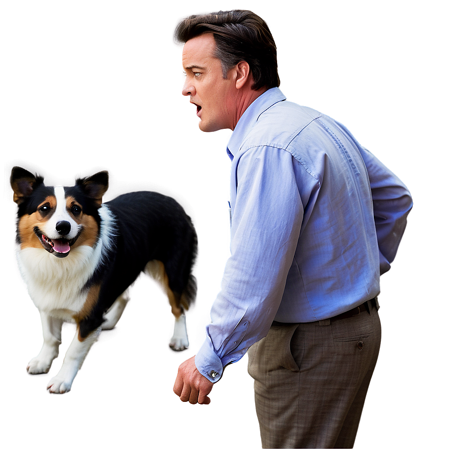 Chandler Bing's Fear Of Dogs Png Kul71