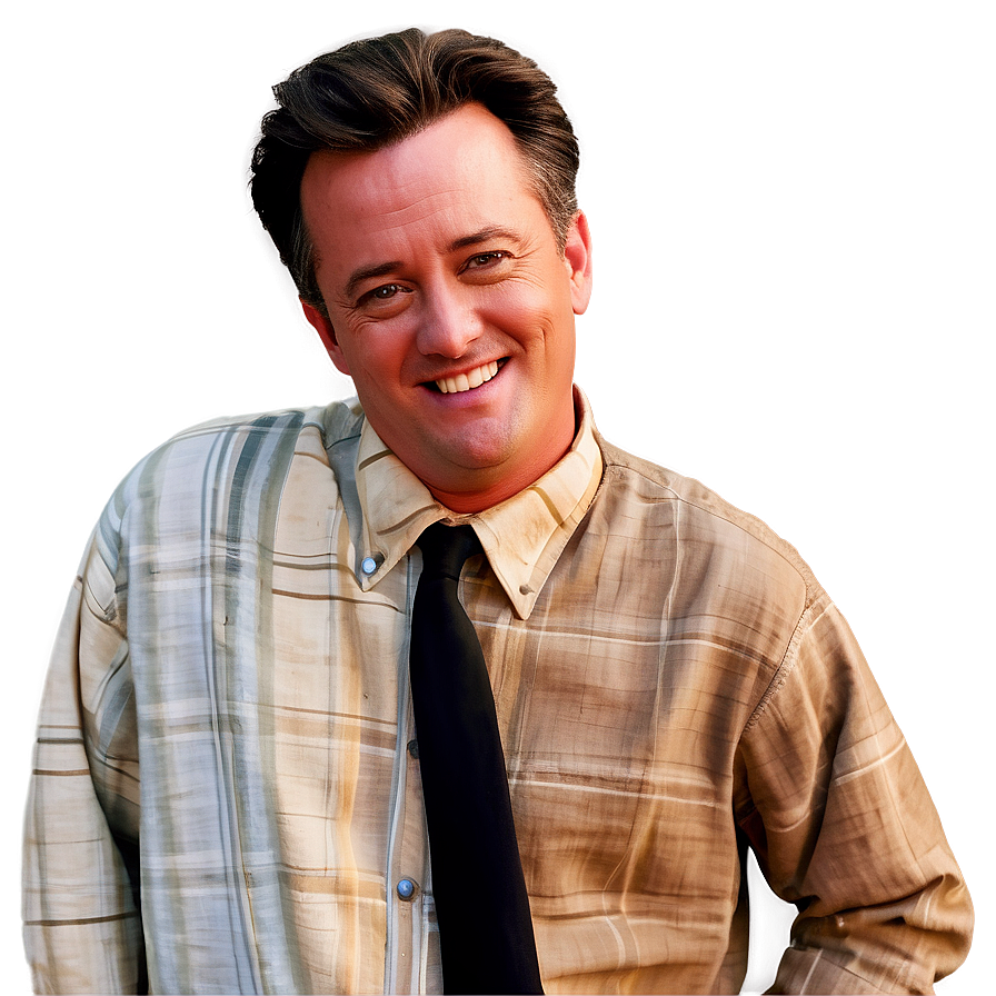 Chandler Bing Smiling Png 06242024