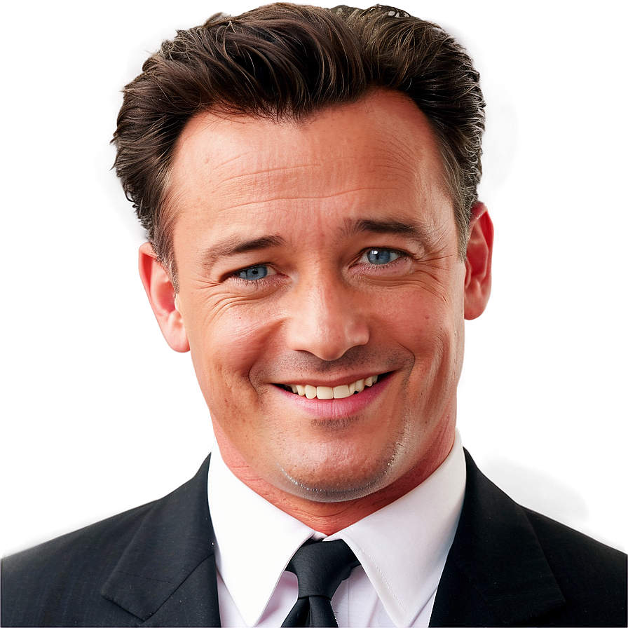 Chandler Bing Smiling Png Eql