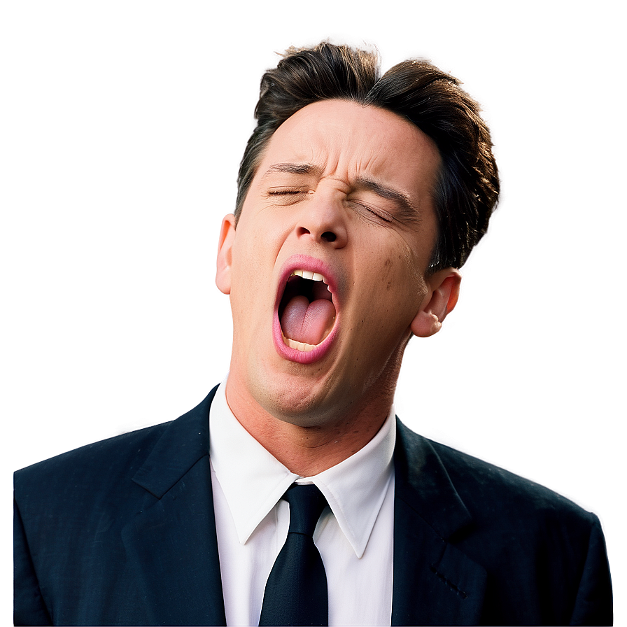 Chandler Bing Yawning Png Kbd24