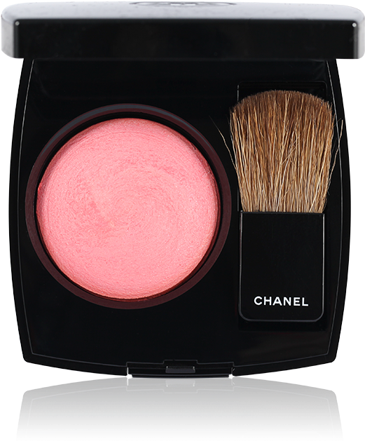 Chanel Blush Compact With Brush