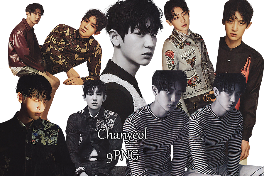 Chanyeol Fashion Collage