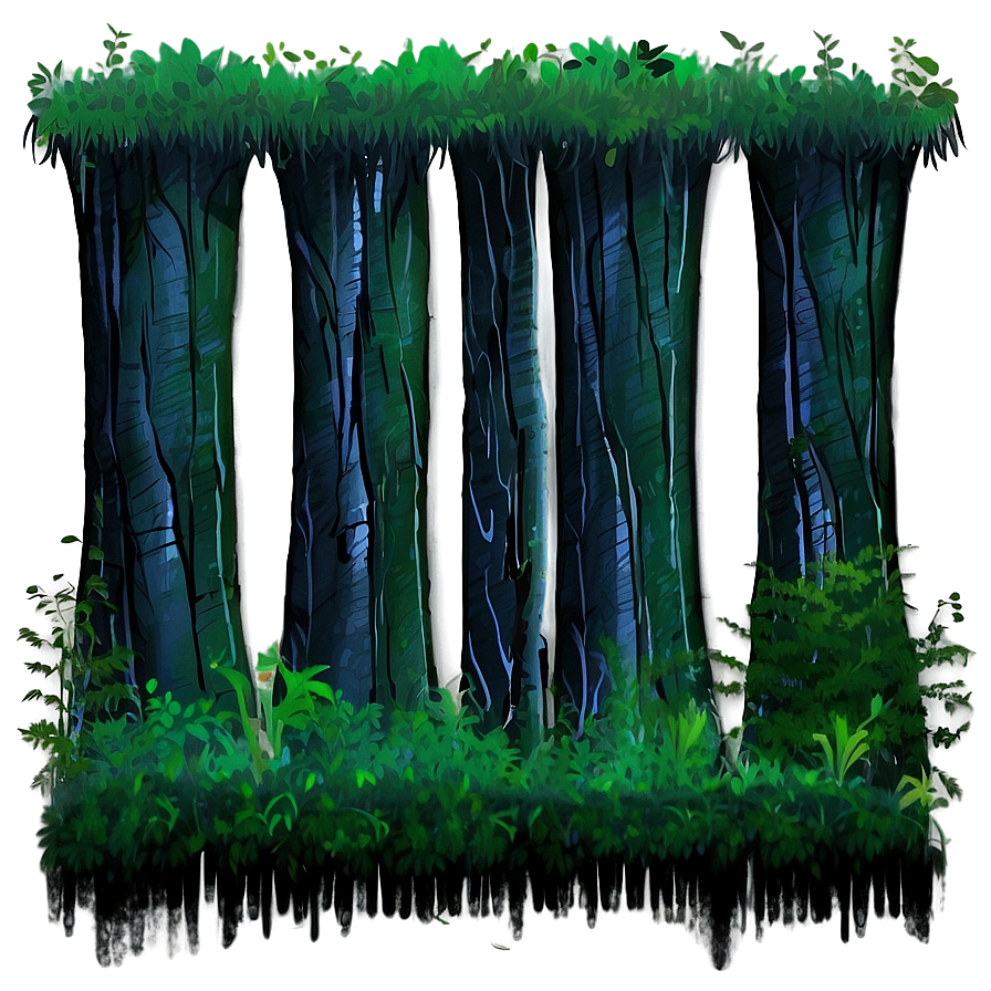 Chaos In Nature Forest Png 13