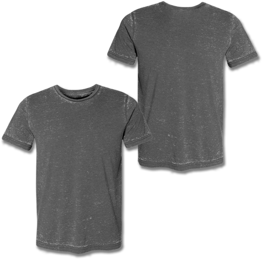 Charcoal Gray T Shirt Mockup