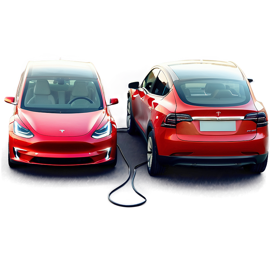 Charging Tesla Model Y Png Usj