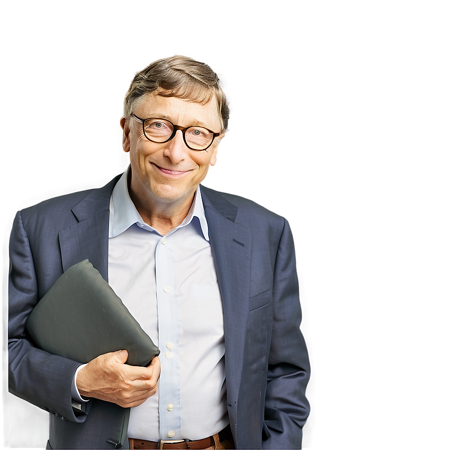 Charitable Bill Gates Png 06202024