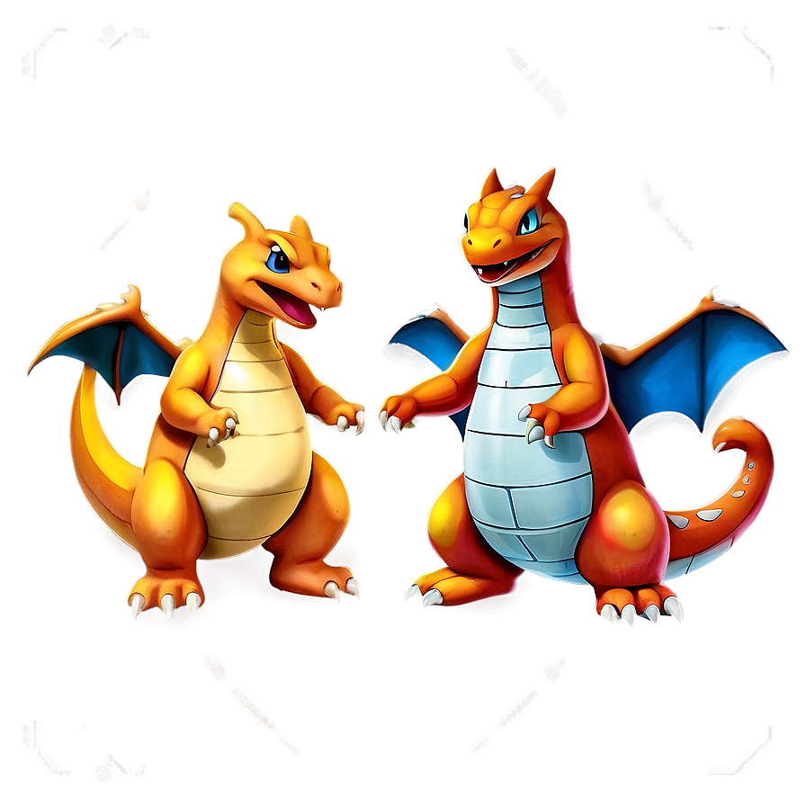 Charizard And Charmander Png Epo51