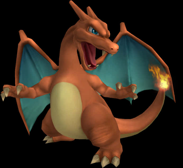 Charizard_ Flaming_ Tail