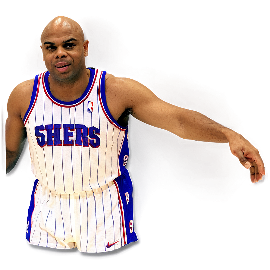 Charles Barkley Philadelphia 76ers Png Tsy