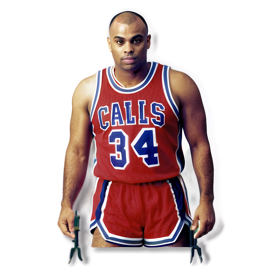 Charles Barkley Retro Card Design Png Eyw11