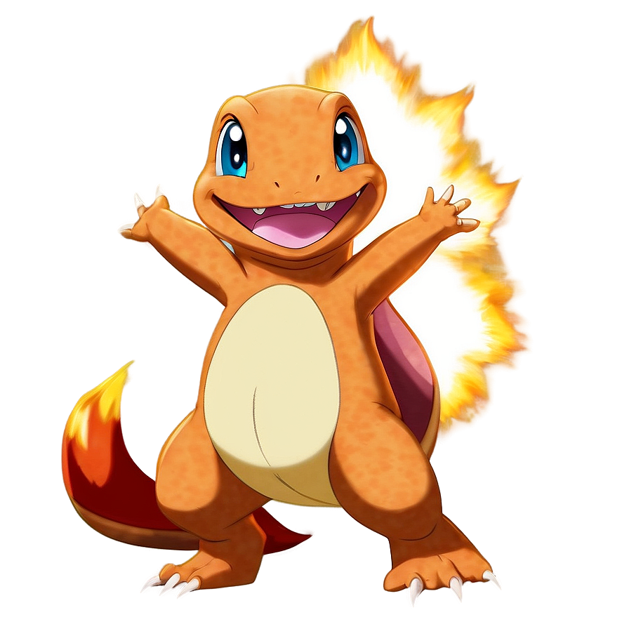 Charmander In Action Pose Png 05212024