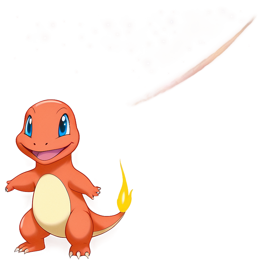 Charmander In Galaxy Theme Png Avp