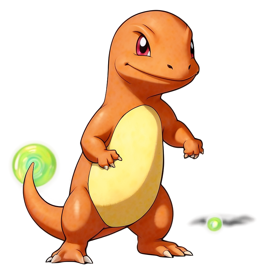 Charmander Pokémon Battle Stance Png Ysa