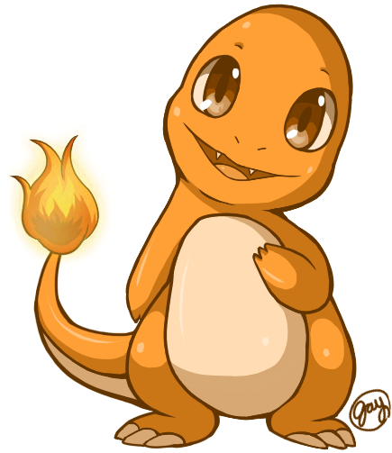 Charmander Pokemon Illustration