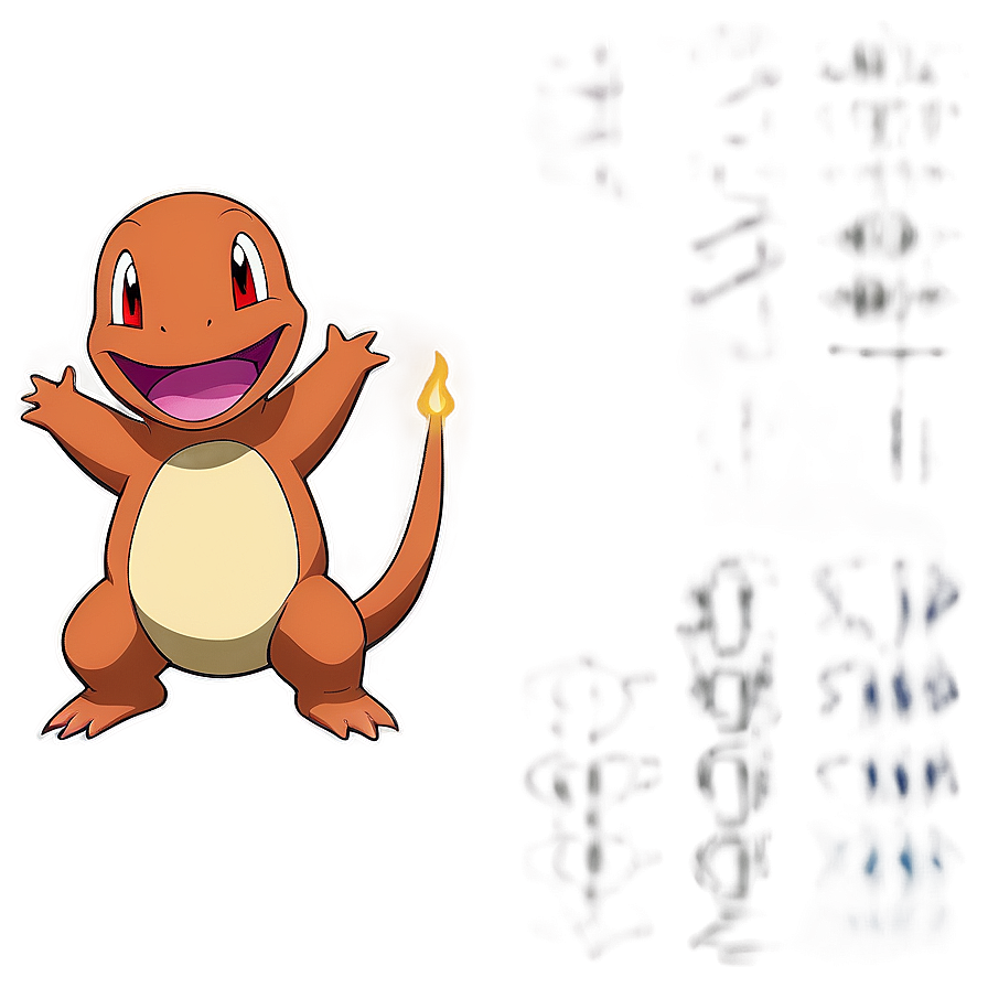 Charmander Pokémon Trainer's Choice Png Wuv