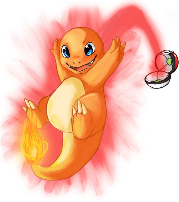 Charmander Pokemonwith Pokeball