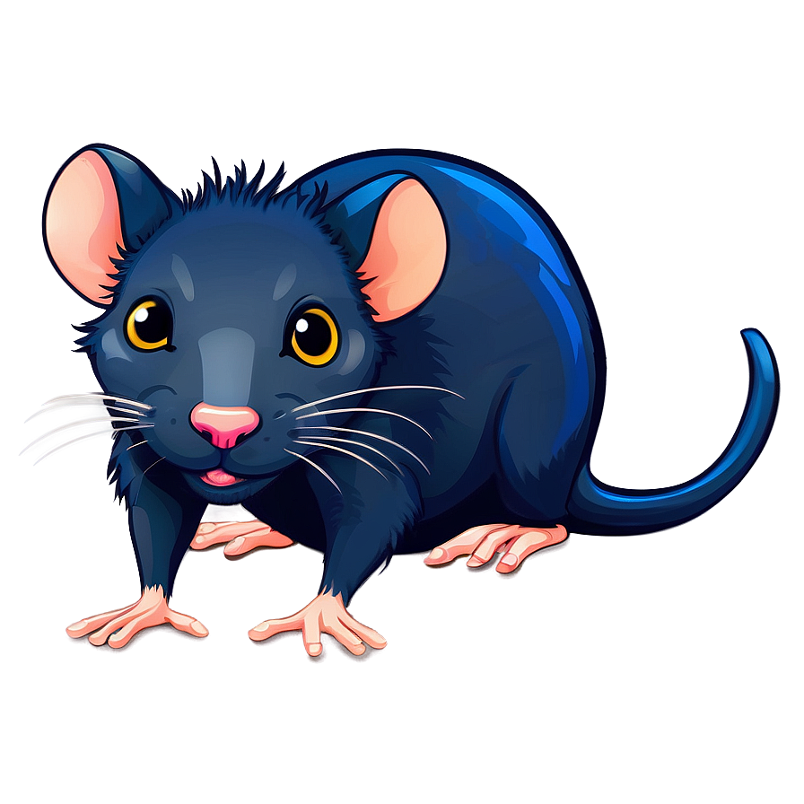 Charming Cartoon Rat Png Jqa61