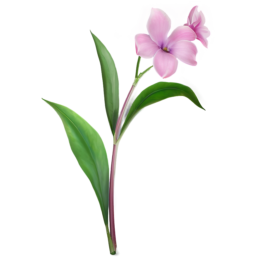 Charming Flower Stem Png Iip