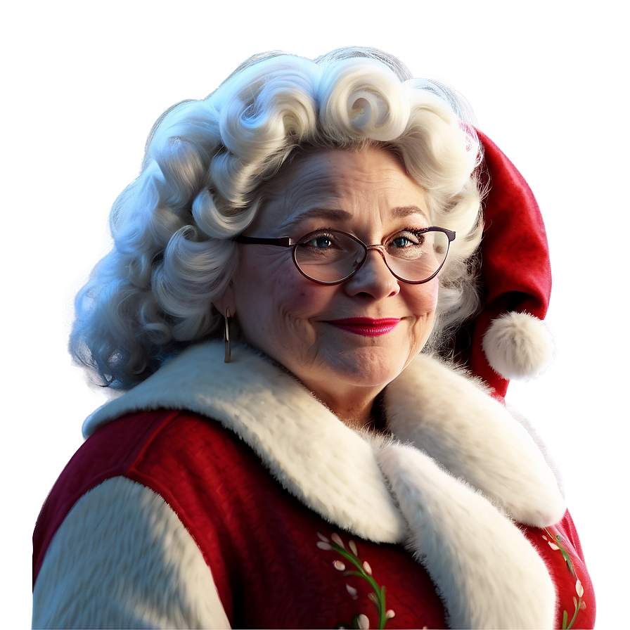 Charming Mrs Claus Art Png Vvf