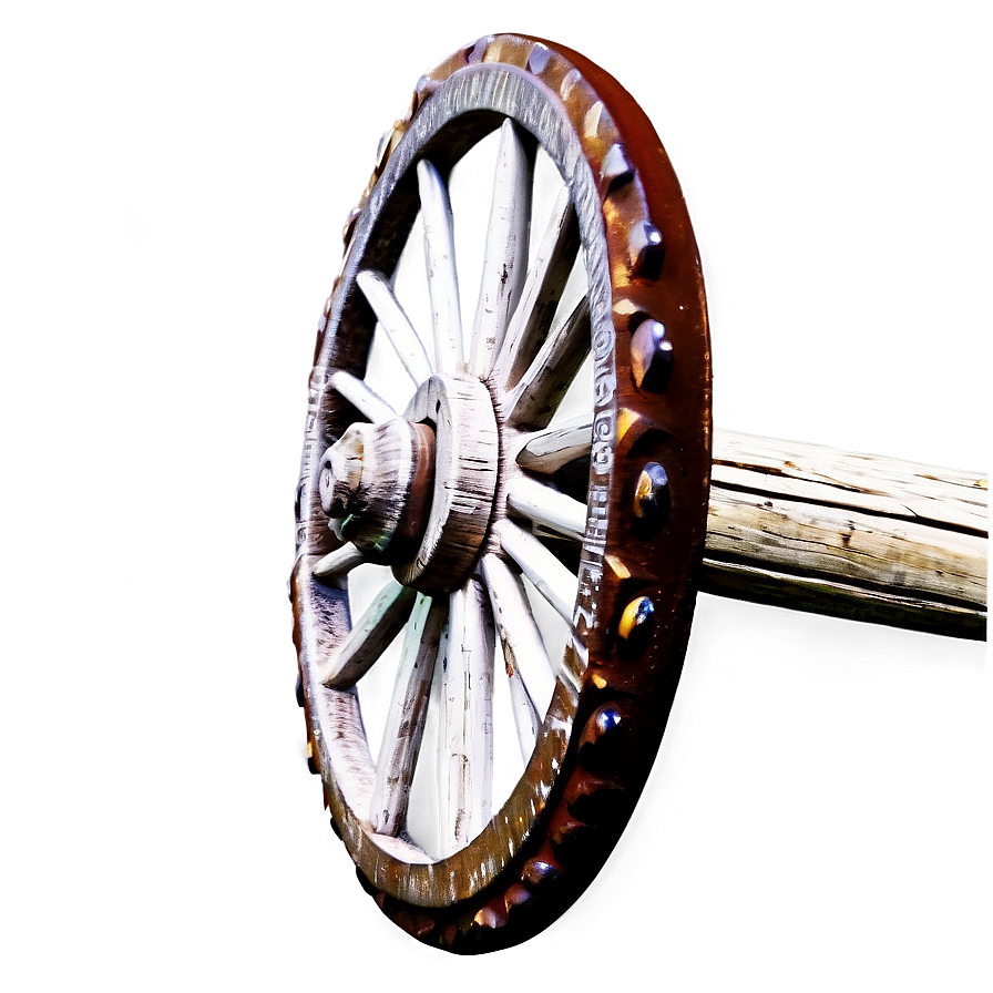 Charming Wagon Wheel Decoration Png 06132024