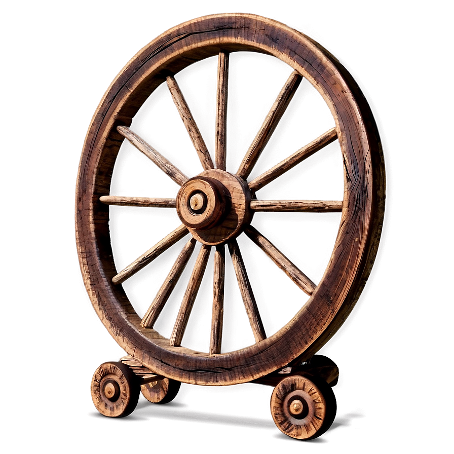 Charming Wagon Wheel Decoration Png 49