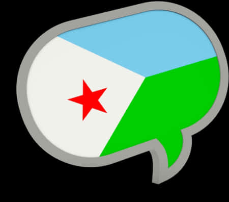 Chat Bubble Iconwith Star