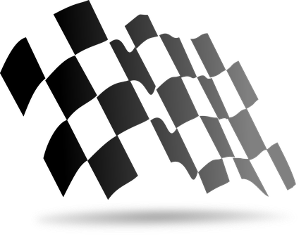 Checkered Flag Abstract Design