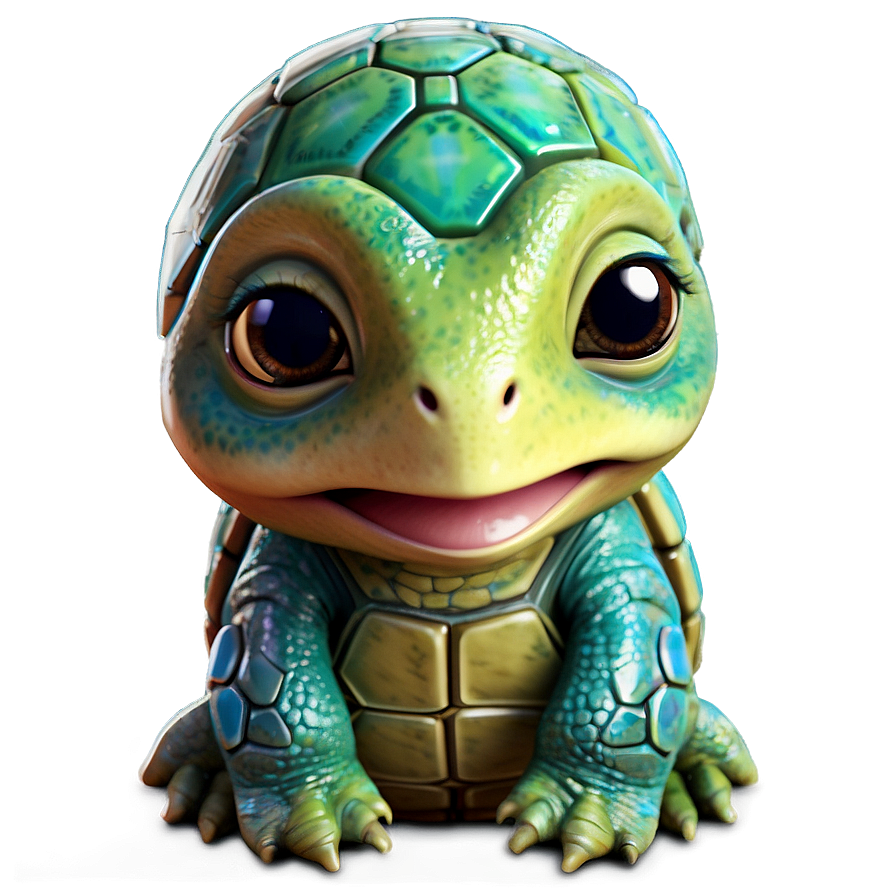 Cheerful Baby Turtle Png Ibt49