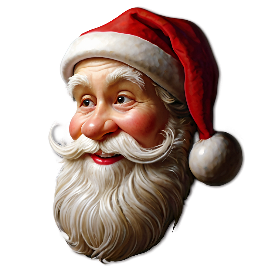 Cheerful Santa Profile Png 06292024