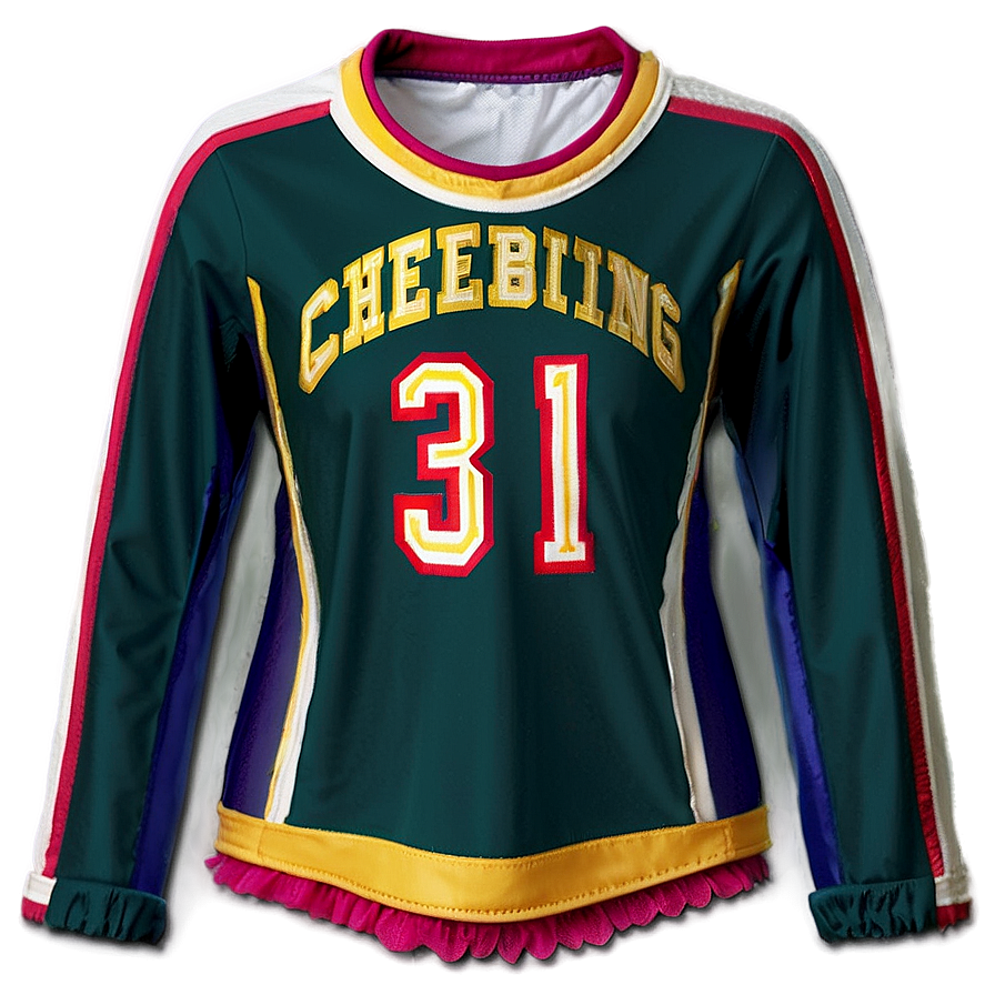 Cheerleading Squad Jersey Png 43