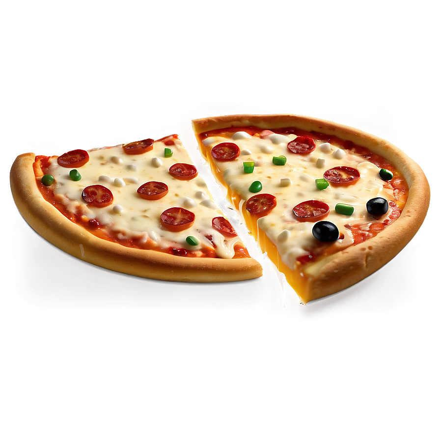 Cheese Pizza Vector Art Png 80