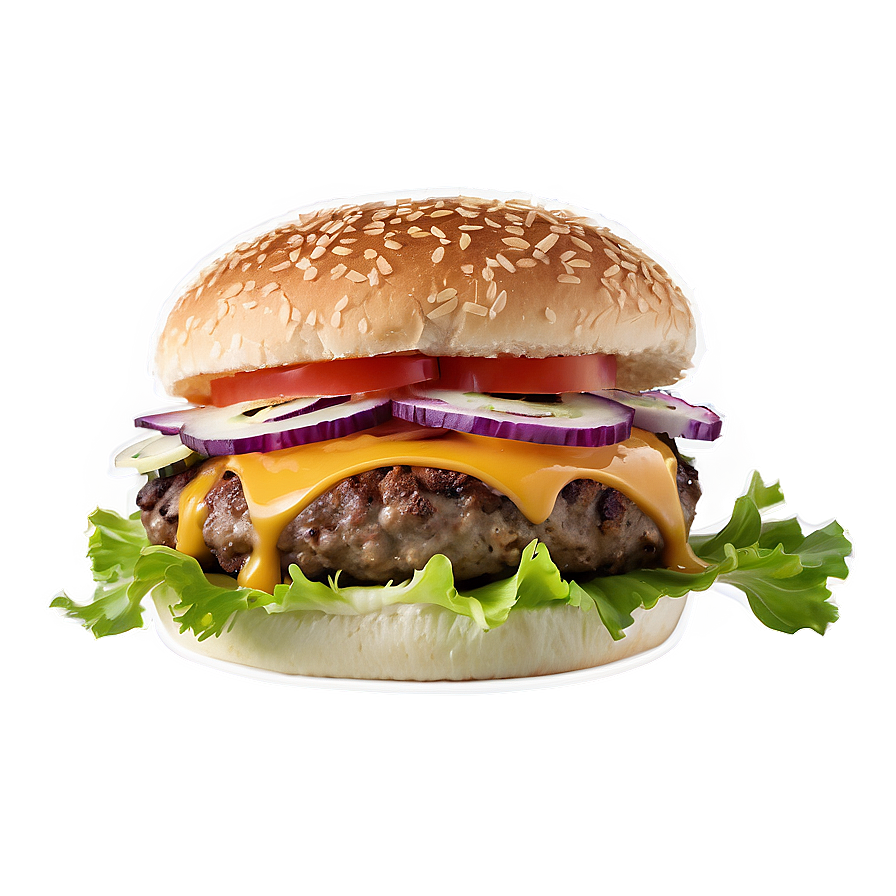 Cheeseburger With Coleslaw Png 31