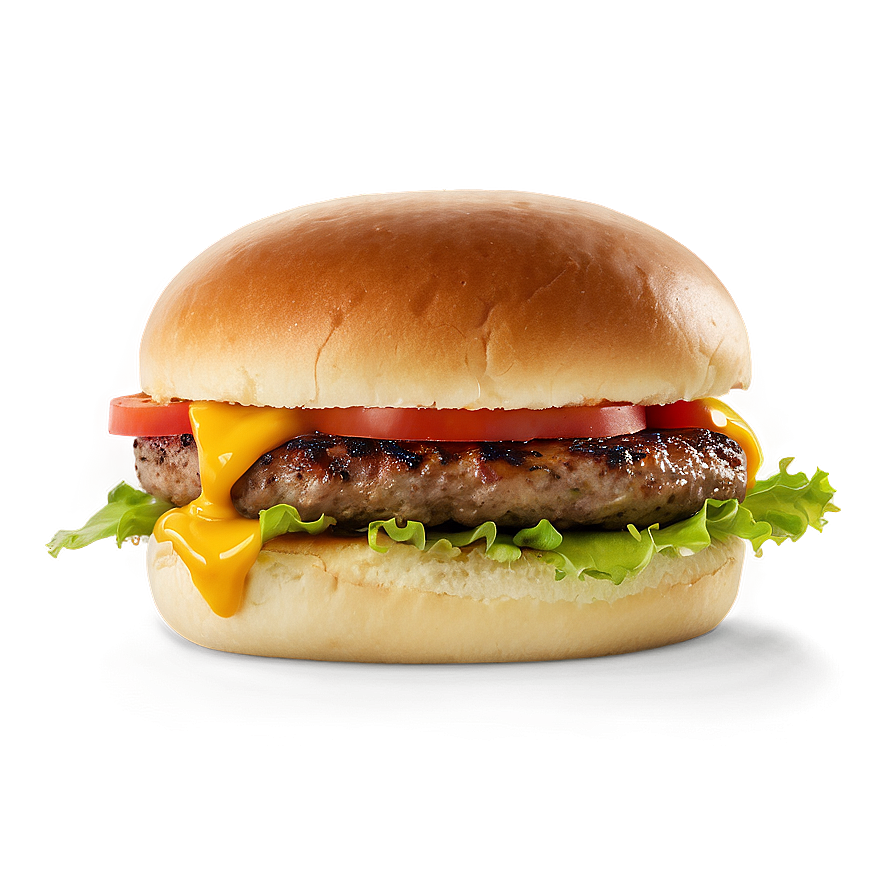 Cheeseburger With Honey Mustard Png Htb84