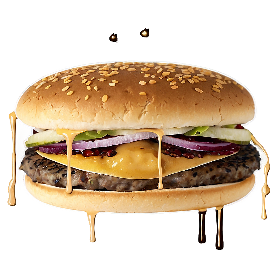 Cheeseburger With Secret Sauce Png 05242024