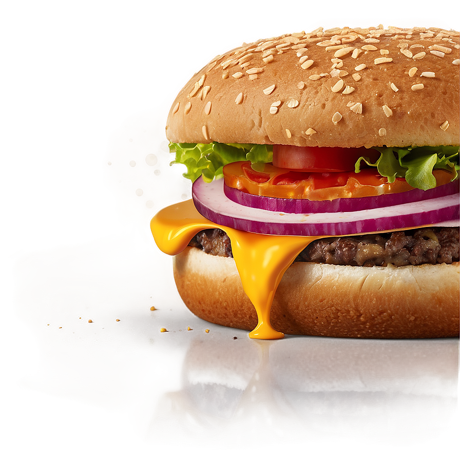 Cheeseburger With Secret Sauce Png 05242024