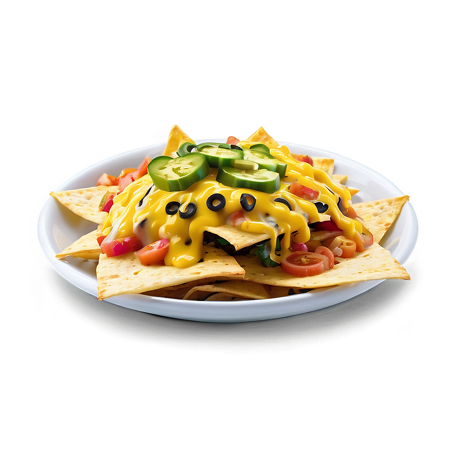 Cheesy Nachos Feast Png Jjs