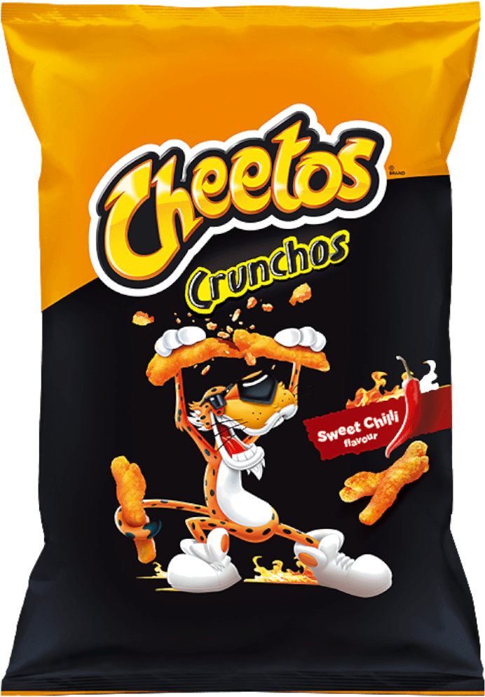 Cheetos Crunchos Sweet Chili Flavor Package