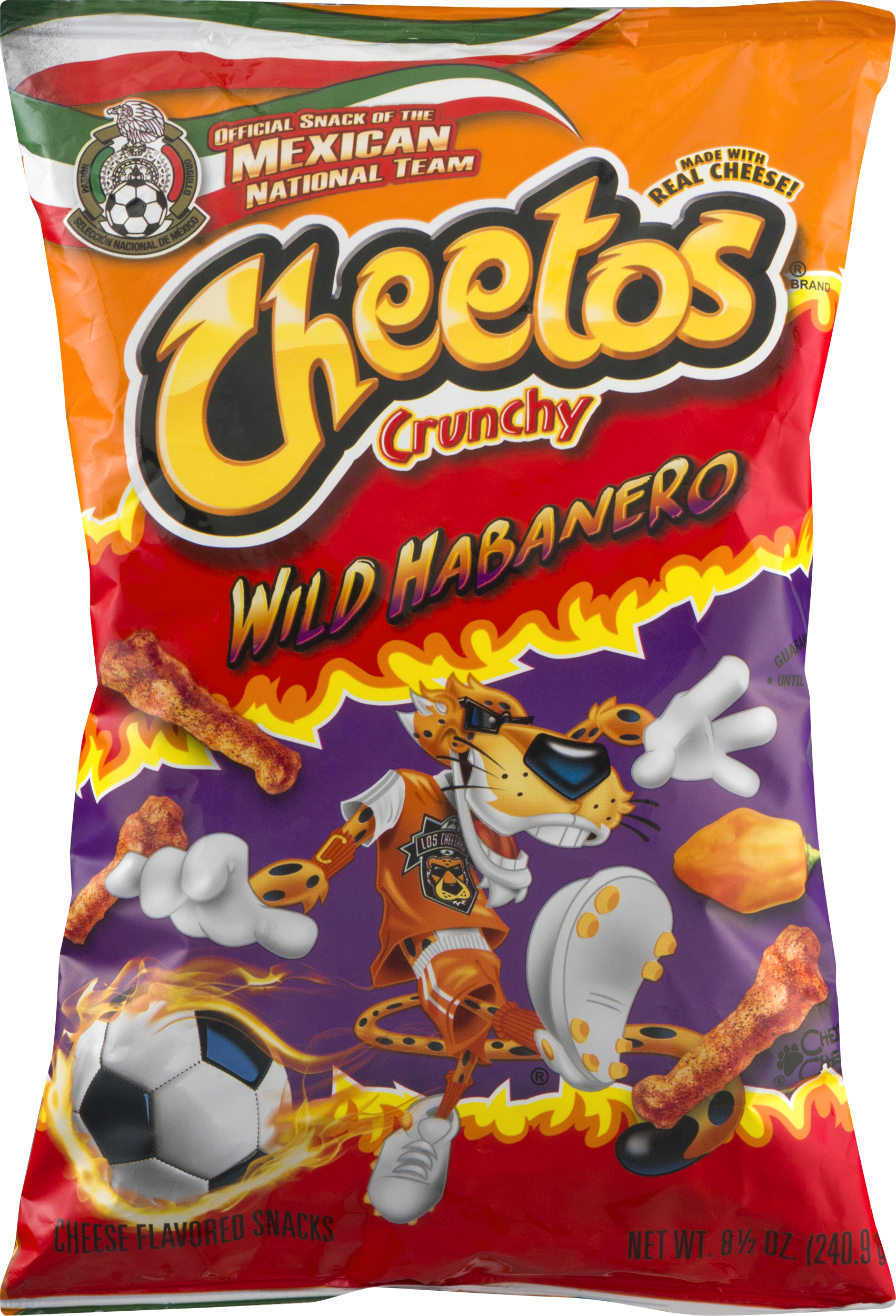 Cheetos Crunchy Wild Habanero Snack Bag