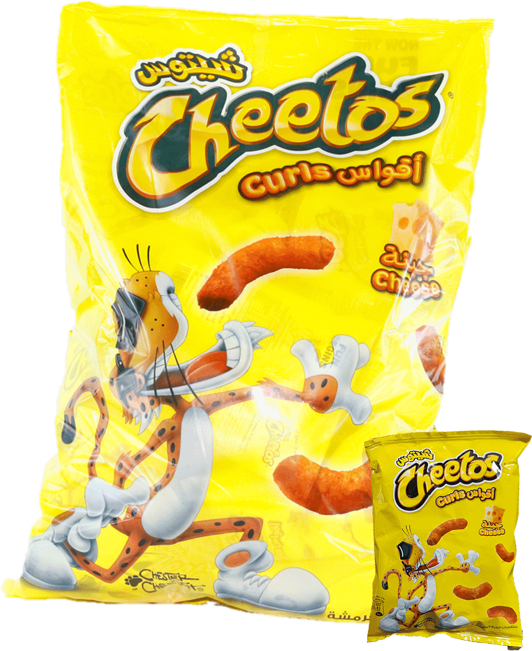 Cheetos Curls Package