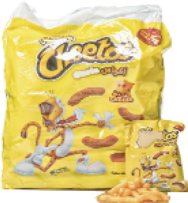 Cheetos Package Arabic Label