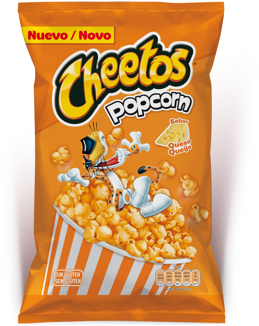 Cheetos Popcorn Queso Flavor Package