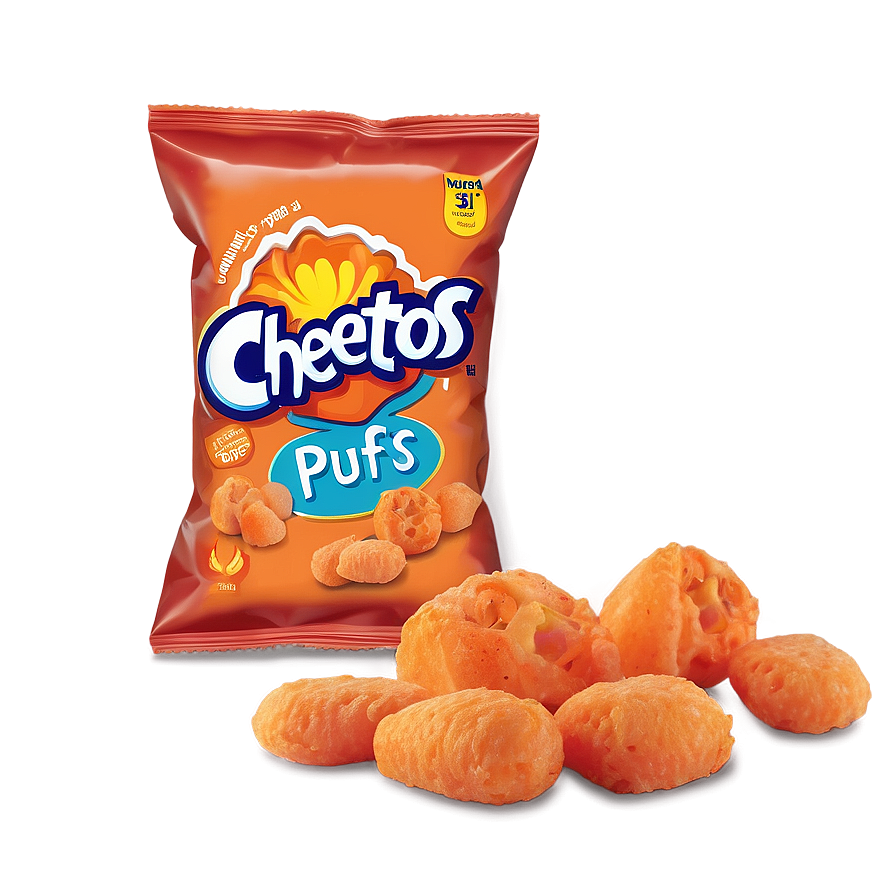 Cheetos Reduced Fat Puffs Png 12